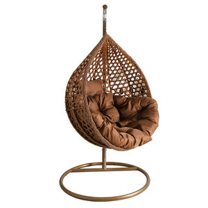 Muebles de exterior Jardín Balcón Ratán Ocio Patio Terraza Adultos Pájaros Nido Jardín Chill Silla <span class=keywords><strong>Huevo</strong></span> Columpios De Patio - Product Image 4