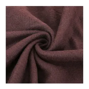 हुडी सादे ध्रुवीय ऊन के लिए कपड़े ठोस रंग उच्च गुणवत्ता वाले पॉलिएस्टर डबल साइड ब्रश फ्लेक्स माइक्रोफाइबर परिधान 100% पोली