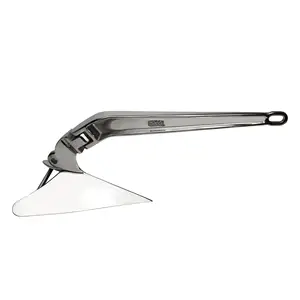 Boat Accessories Marine Hardware 316 Stainless Steel Docking Plough Anchor Mirror Polished Plow Style Boat Anchor