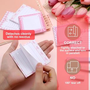Bloc-notes adhésifs personnalisés Kawaii à écriture fluide, très demandés, pour l'enseignement scolaire, service de livraison rapide - Product Image 3