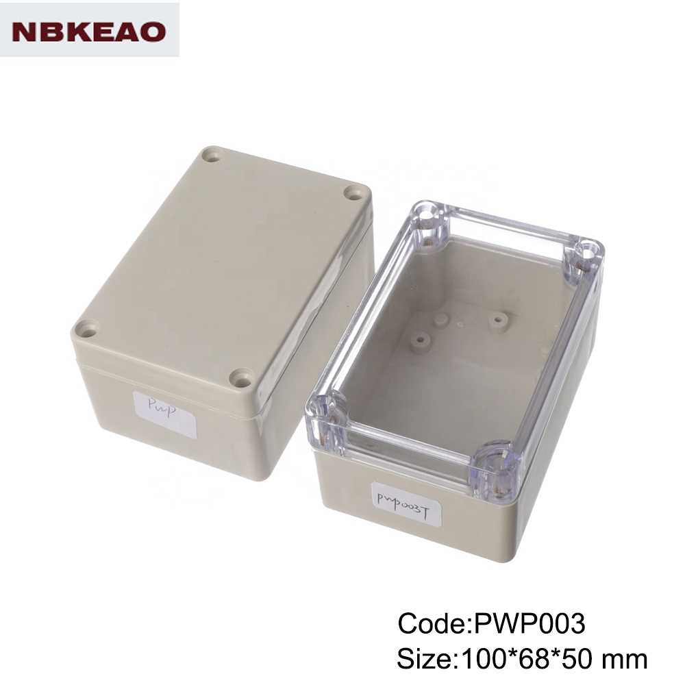 透明蓋付き小型プラスチック防水ケースPWP003屋外電子機器