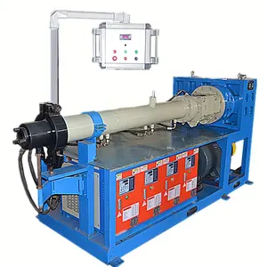 90mm Cold Feed Vacuum Rubber Extruding Machine / Microwave Vulcanization Machine with Competitive Price