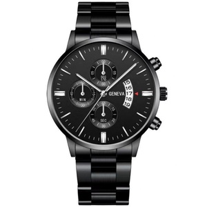 Reloj de Pulsera de Acero con Calendario, Esfera Grande, Reloj de Cuarzo de Tres Agujas, Reloj de Negocios para Hombre, Venta al por Mayor del Fabricante - Product Image 4