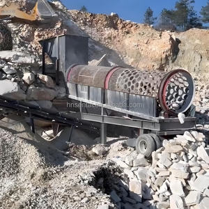 Yüksek kaliteli organik gübre şaftsız tambur ekranı | Toprak iyileştirme tarım kullanımı için verimli kompost eleme ekipmanı - Product Image 4