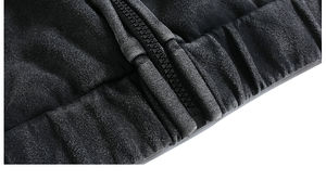 Pantalon de survêtement à capuche délavé à l'acide deux pièces pour hommes épaissi couleur unie 100% coton brodé respirant écologique - Product Image 5