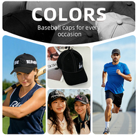 Gorra de Béisbol Personalizada de Alta Calidad, Sin Estructura, de 6 Paneles, con Logotipo Bordado, Gorra Multiusos Versátil de Alta Calidad al por Mayor