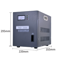 AVR Fabricant 5000VA Automatique Monophasé AC Servo Moteur Stabilisateur 220V/110V SHGF Modèle avec Écran LCD Cuivre SVC TND"