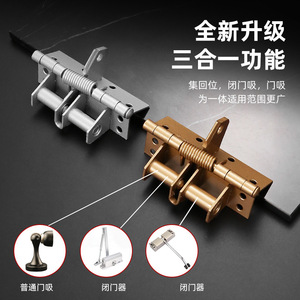 <b>Spring</b>-loaded <b>Hinge</b> 4-inch Full Mortise Concealed Furniture <b>Hinge</b> With Soft Closing Feature Modern Design - Product Image 4