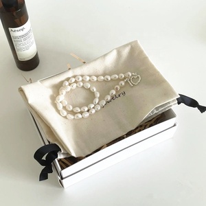 Ba Lô Dây Rút Đôi Vải Cotton Hữu Cơ Vải Bố In Màu Cá Nhân Logo Theo Yêu Cầu - Product Image 5