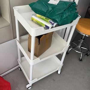 Chariot en plastique de gros de l'usine Zxm pour la maison, le bureau et le salon de coiffure, pour le salon et la chambre à coucher, chariot de beauté avec - Product Image 6