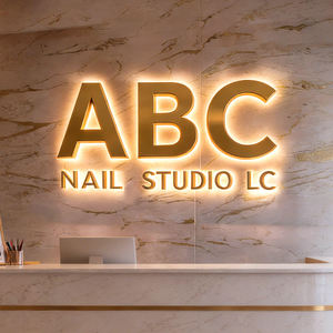 Panneau d'affichage lumineux LED pour magasin, enseigne extérieure lumineuse, enseigne à lettres en relief LED, panneau d'affichage pour sacs à logo de marque KONCEPT Designer - Product Image 3