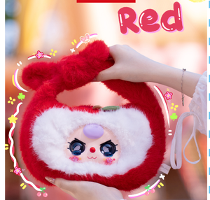 Babythree - <span class=keywords><strong>Monde</strong></span> des <span class=keywords><strong>Contes</strong></span> de Fées, Sac à Tête Géante, Porte-clés en Peluche Personnage Fruit Kawaii, Boîte Mystère, Cerise, Pomme, Raisin - Product Image 4