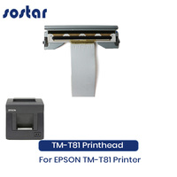 Kepala Printer Baru TM-T81 Asli untuk Epson TM-T81 Kepala Cetak Printer Label Termal 21Pin Suku Cadang Printer Grosir Stok Siap