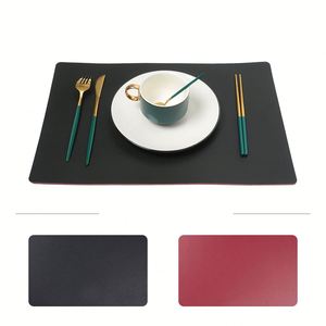 Tapis de table en PU avec logo personnalisé pour les promotions, sets de table en similicuir lavables pour les hôtels, supermarchés, sets de table personnalisés pour la cuisine - Product Image 2