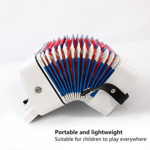 Starway เครื่องดนตรีของเล่นสำหรับเด็ก,เครื่องดนตรีเด็ก7คีย์28เสียงเบสหีบเพลงขนาดเล็กเปียโน - Product Image 6