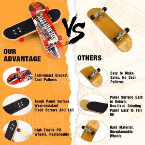 Nuovi giocattoli personalizzati all'ingrosso finger skateboard skate ramp finger skateboard park professional finger skateboard track brasil reais - Product Image 5