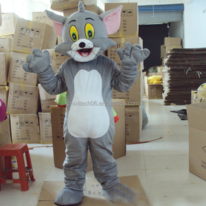 Costume de poupée de dessin animé <span class=keywords><strong>Jerry</strong></span> Mouse, accessoires de tête, pour spectacle d'animation, costume de poupée <span class=keywords><strong>Tom</strong></span> Cat <span class=keywords><strong>et</strong></span> Souris - Product Image 3