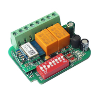 Récepteur de télécommande RF multifréquence Tuya WiFi 2 canaux 280-915 MHz, ouvre-porte de garage universel