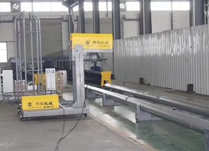 12 Metre Kafes Uzunluğunda Otomatik Donatı Çelik Tel Örgü Sarma Makinesi, 7.5KW Motorlu, Karayolu ve Köprü Projeleri için 1 Yıl Garantili - Product Image 6