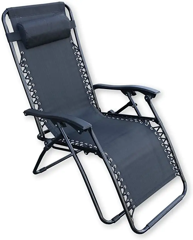sleeping Outdoor Lounge sunbed lounger Adjustable Folding Zero Gravity Recliner Chair