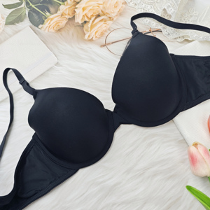 Sujetador Push-Up con Aros, Delgado, Cómodo y Sexy para Mujer, con Tirantes Ajustables, Copa 3/4, para Uso Diario - Product Image 2