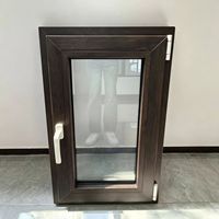 Современные окна из ПВХ/НПВХ с поворотно-откидным механизмом, с теплоизоляционным остеклением для домов и отелей, ветроустойчивые