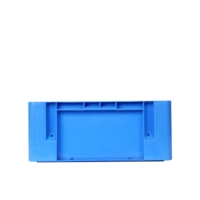 Grands conteneurs de stockage 150 litres, bon marché, en PP, avec couvercle attaché, robustes, caisses de stockage logistique empilables, caisses de déménagement en plastique
