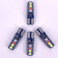 A80 T10 LED-Lampe rot weiß grün blau Band läuft Canbus W5W 8SMD Blitz 12V