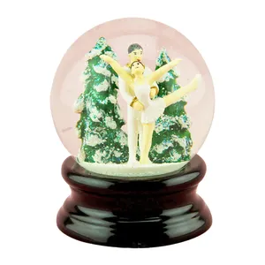 Statua da tavolo Decor resina stile palla di neve artigianato caratteristica materiale decorazione scultura globo di neve