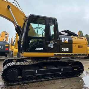 Excavadora hidráulica CAT 320D/320B/C usada en buen estado de funcionamiento, excavadora de cadenas de 20 toneladas, económica. - Product Image 3