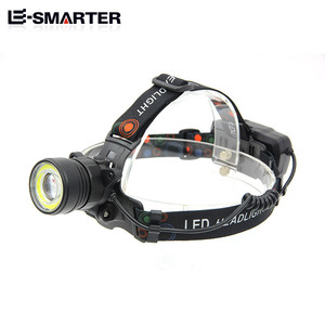Linterna Frontal LED E Smarter, Recargable, 2000 mAh, Alcance de 200-299 Metros, Brillo Ajustable, Diadema Giratoria - Product Image 2