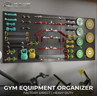 Panneau perforé pour rangement de garage |   Panneau organisateur d'outils mural robuste |   Personnalisé et en gros