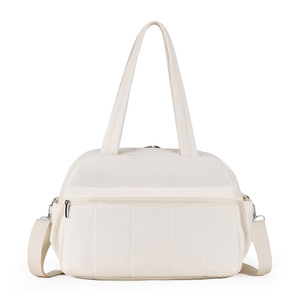 กระเป๋าออกกำลังกายน้ำหนักเบาระดับไฮเอนด์สำหรับผู้หญิงกระเป๋าโยคะลายเมฆเรียบง่ายสำหรับการเดินทางระยะสั้นวัสดุอ็อกซ์ฟอร์ด - Product Image 6