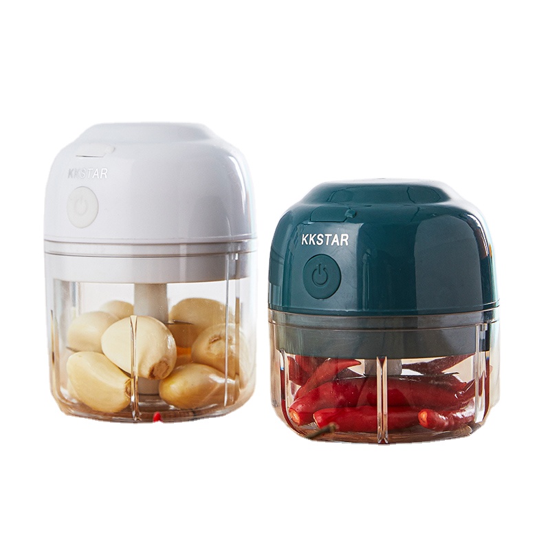 Перезаряжаемая мини-мясорубка, портативный измельчитель чеснока, беспроводной кухонный комбайн, блендер, Водонепроницаемая USB-зарядка для овощей