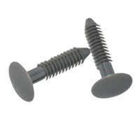 Clips de fixation automobile en acier, fourniture d'usine, vente en gros, rivets en acier norme DIN M12-M25