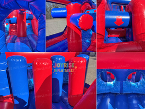 Pista de Obstáculos Inflable para Escalar Rocas para Niños, Castillo Inflable para Jugar y Aventurarse - Product Image 6