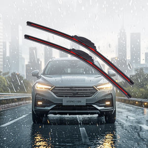 Gran oferta, limpiaparabrisas de brazo híbrido de goma para coche, limpiaparabrisas universales multifuncionales, limpiaparabrisas para coches - Product Image 1