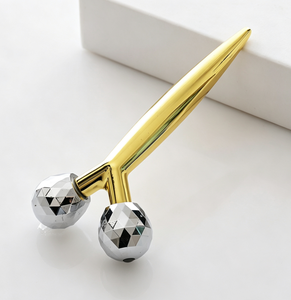 Masajeador Facial Dorado para el Cuidado de la Piel, Varita de Belleza de Aleación de Zinc para Desinflamar los Ojos, Contornear la Mandíbula y Lifting Antiarrugas - Product Image 6