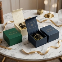 Cajas Rígidas Magnéticas para Perfumes de Lujo con Acabado Mate, Materiales Reciclados, Grabado en Relieve, Inserto de Espuma EVA Personalizado para Hombre