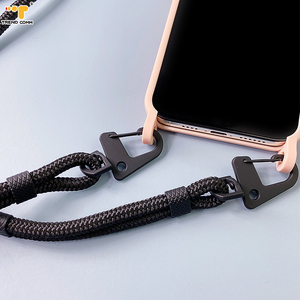 Étui à <span class=keywords><strong>cordon</strong></span> de collier à bandoulière en Silicone rose unique pour <span class=keywords><strong>iPhone</strong></span> 16 <span class=keywords><strong>Pro</strong></span> <span class=keywords><strong>Max</strong></span> S25 emballage de boîtier de téléphone portable détachable - Product Image 5