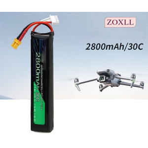 Оптовая цена, аккумулятор 11,1 В, 30C 2800 мАч, литий-ионная батарея большой емкости, высокая скорость разряда самолетов, аксессуары для игрушек - Product Image 5