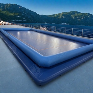 Court <span class=keywords><strong>de</strong></span> Pickleball Gonflable Flottant <span class=keywords><strong>de</strong></span> Qualité Commerciale Grands Terrains <span class=keywords><strong>de</strong></span> Pickleball Gonflables pour Lacs avec Filet Professionnel - Product Image 1