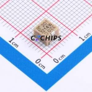 Resistencia Ajustable/Potenciómetro SMD-3P 3214W-1-201E, Resistencia de 4.8x3.5mm, 200 Ohmios, 10%, 250mW, 100ppm ℃ - Product Image 1