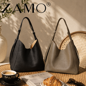 <span class=keywords><strong>Bolso</strong></span> de mano de piel de vaca granulada para mujer, elegante, para uso diario en la oficina, con asa superior, tipo <span class=keywords><strong>shopper</strong></span>, personalizable con marca privada. - Product Image 1