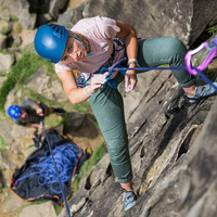 Brosse d'escalade en bambou, chêne et hêtre avec logo laser, poils de sanglier, pour le bouldering, le nettoyage des prises d'escalade, la gym et les sports de plein air