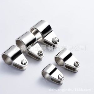 Collier de serrage en acier inoxydable Dichuang pour bimini top marin, raccord de tuyau robuste, personnalisable - Product Image 2
