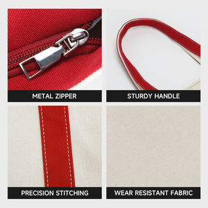 本月阿里巴巴最畅销产品多功能棉杂货帆布手提袋 - Product Image 5