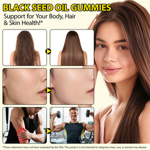 Solotree <span class=keywords><strong>L</strong></span>ạnh Ép Tự Nhiên Vegan Đen Dầu Hạt Giống Gummies Nhãn Hiệu Riêng Bso Gummy Đen Thì <span class=keywords><strong>L</strong></span>à Hạt Giống nigella sativa Dầu Gummies - Product Image 3