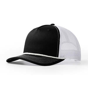 Casquette Trucker Réglable à 5 Panneaux <span class=keywords><strong>Richard</strong></span> 112 en Coton 100% avec Logo Personnalisé Imprimé, Style Corde, Idéale pour le Business, les Activités de Plein Air, le Cyclisme et les Tenues Décontractées - Product Image 4