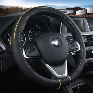 <span class=keywords><strong>Funda</strong></span> Universal de cuero PU <span class=keywords><strong>para</strong></span> <span class=keywords><strong>volante</strong></span> de coche, 38cm, diseño deportivo, compatible con la mayoría de coches - Product Image 4